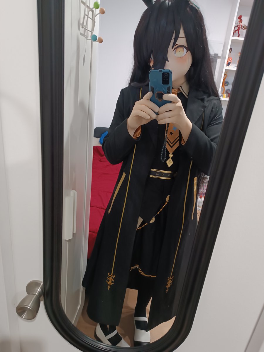 ot_kigu's tweet photo. "Always chasing shadows... Quite the mysterious Umamusume."

🎭: @kiglover_site 

#kigurumi #着ぐるみ #ウマ娘 https://t.co/Xa0UYAhhsn