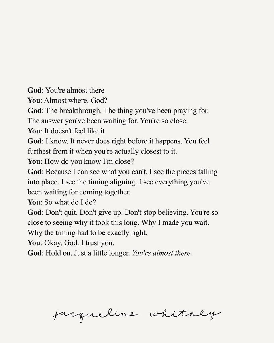 In case anyone needs this today.  Have faith. 🙏🏻