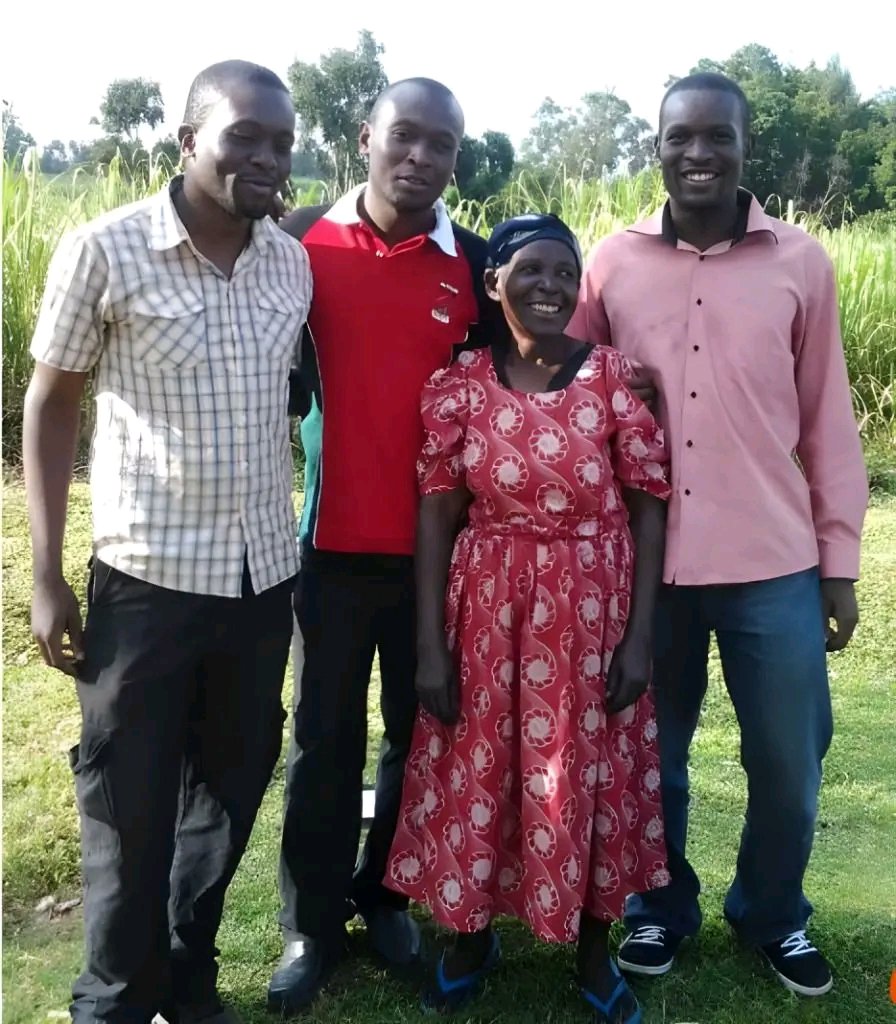 Edwin Sifuna, his brothers &amp; Mother before 'MONEY' &amp; Fame 🥹