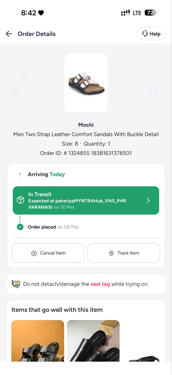 shailendra2422's tweet photo. Very poor service from @Myntra. My sandal order was promised for delivery today. After 6–7 follow- https://t.co/ryJ4ntwkrm