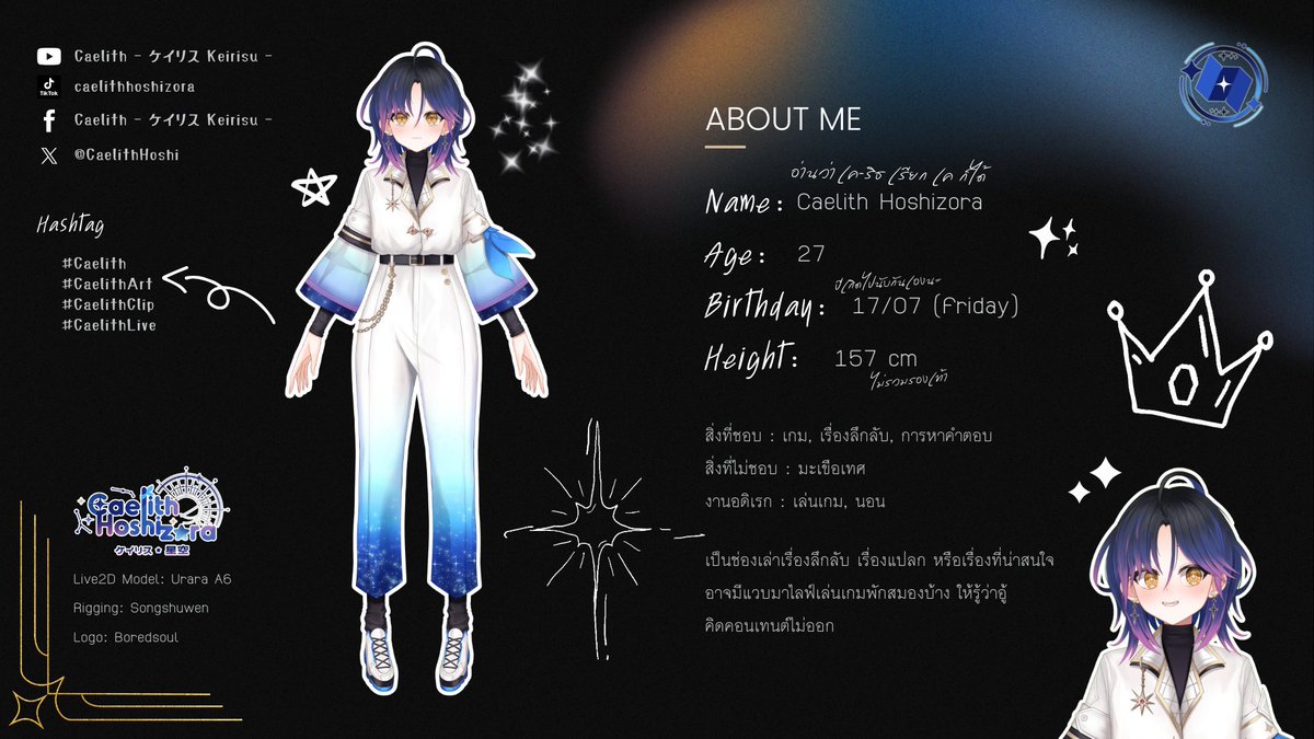 Caelith Hoshizora | VTuber tweet media