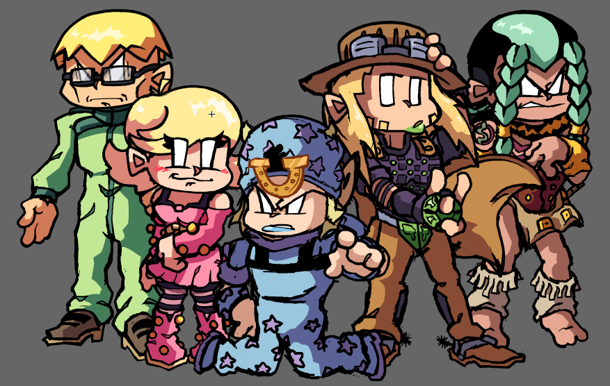 SamuroarX2_YT's tweet photo. //Steel Ball Run in 5 DAYS!!!//🏇🏇🇺🇸
#jojos #jojoart #steelballrun #jojo_anime #jojoプラス https://t.co/7CTMTIzfO7