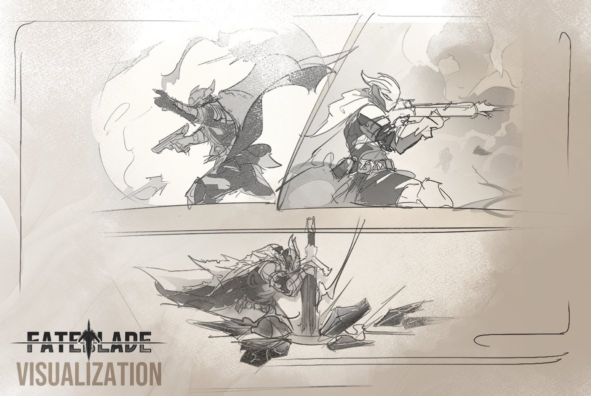 HAIGROUND's tweet photo. Art of Fateblade! https://t.co/bBJnzeN5fv
