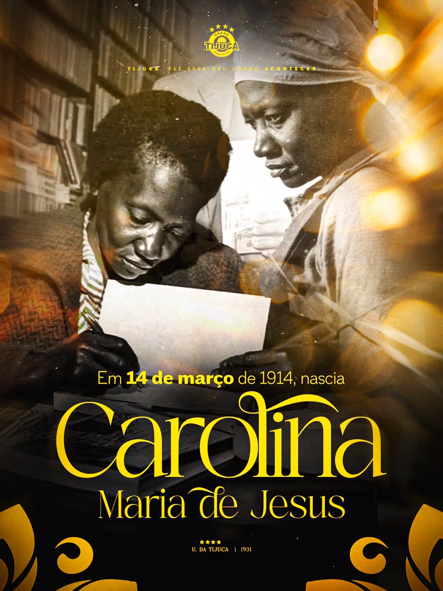 No dia 14 de março de 1914, nascia em Sacramento - Minas Gerais, Carolina Maria de Jesus (1914-1977). Filha de uma família extremamente humilde, a pequena Carolina estudou pouco. Em 1937, muda-se para São Paulo acompanhada dos seus três filhos. Durante um bom tempo, ela e as