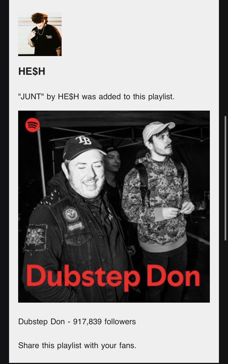 HE$H tweet media