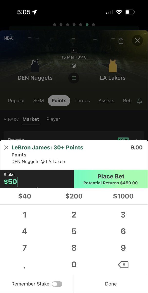 Another fun giveaway 🔥🔥 
Don’t think this will cash as Luka should be the primary scorer but if lebron scores 30 points im giving back to the community 🤝🫶 

Prize $40 AUD 

HOW TO ENTER : 
1️⃣ like , comment , retweet 
2️⃣ follow <a href="/betswithvinnie/">vincents bets</a>

#nba #Gambling𝕏