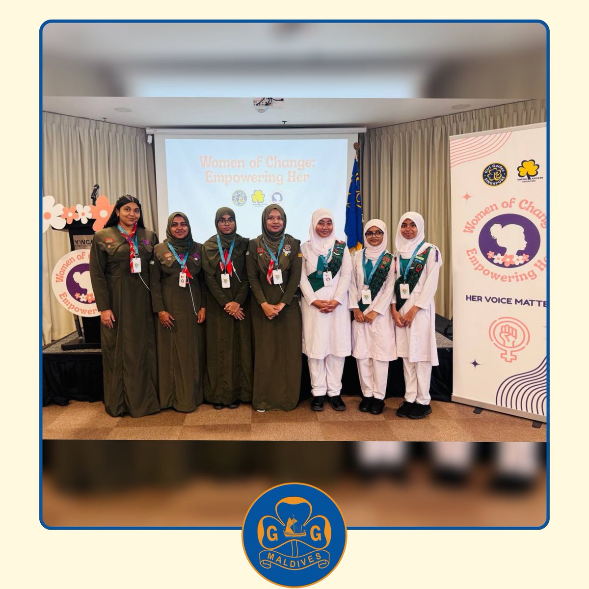 Maldives Girl Guides Association (MGGA) tweet media