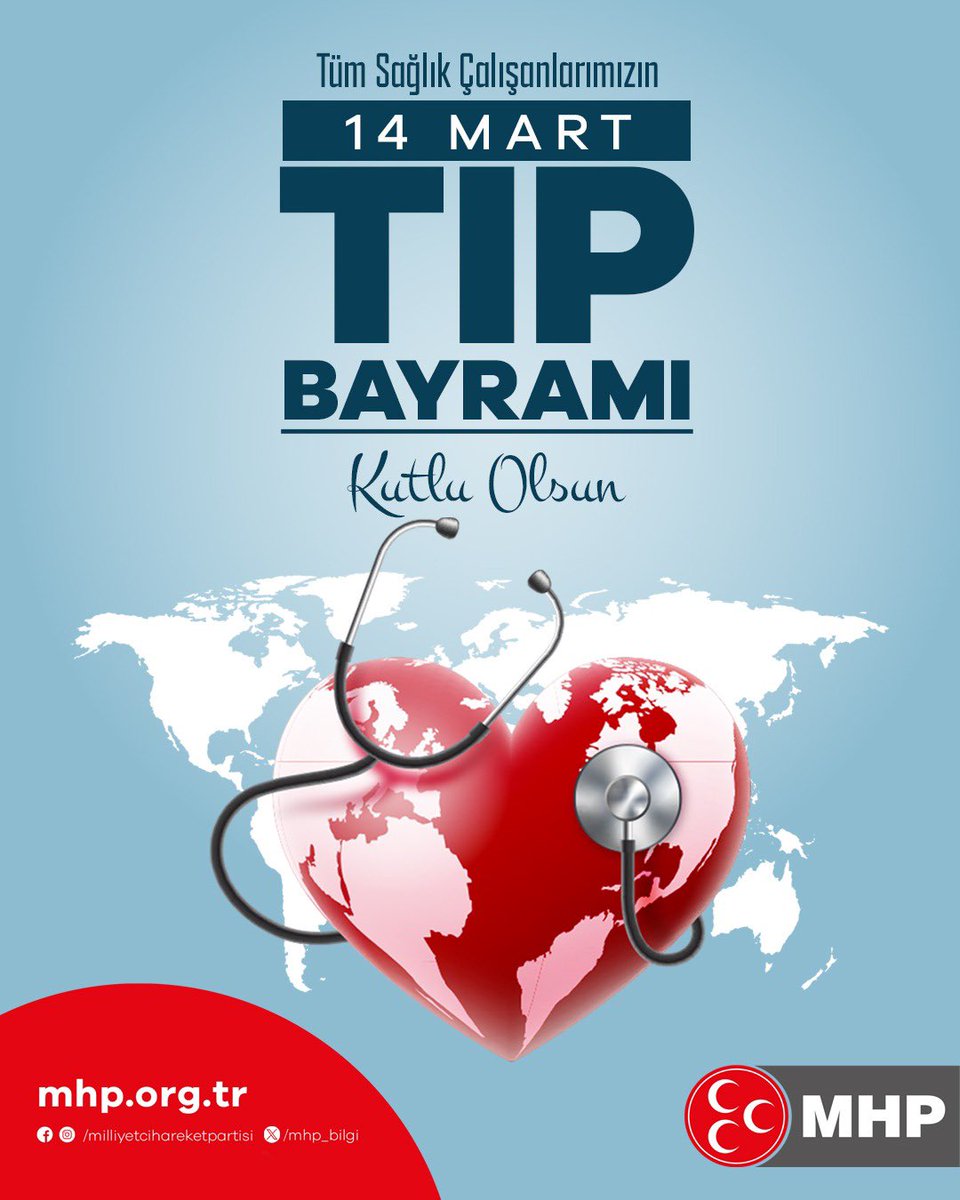 Tüm Sağlık Çalışanlarımızın #14MartTıpBayramı Kutlu Olsun