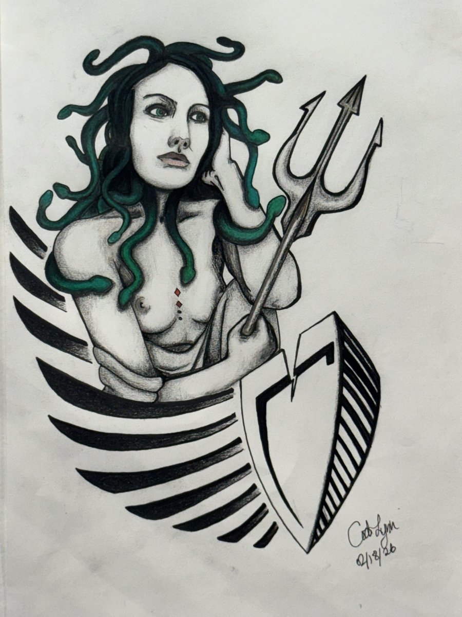 bill_codi's tweet photo. Procreate vs hand drawn #originalart  #tattoodesign https://t.co/6RhTBuJrJI