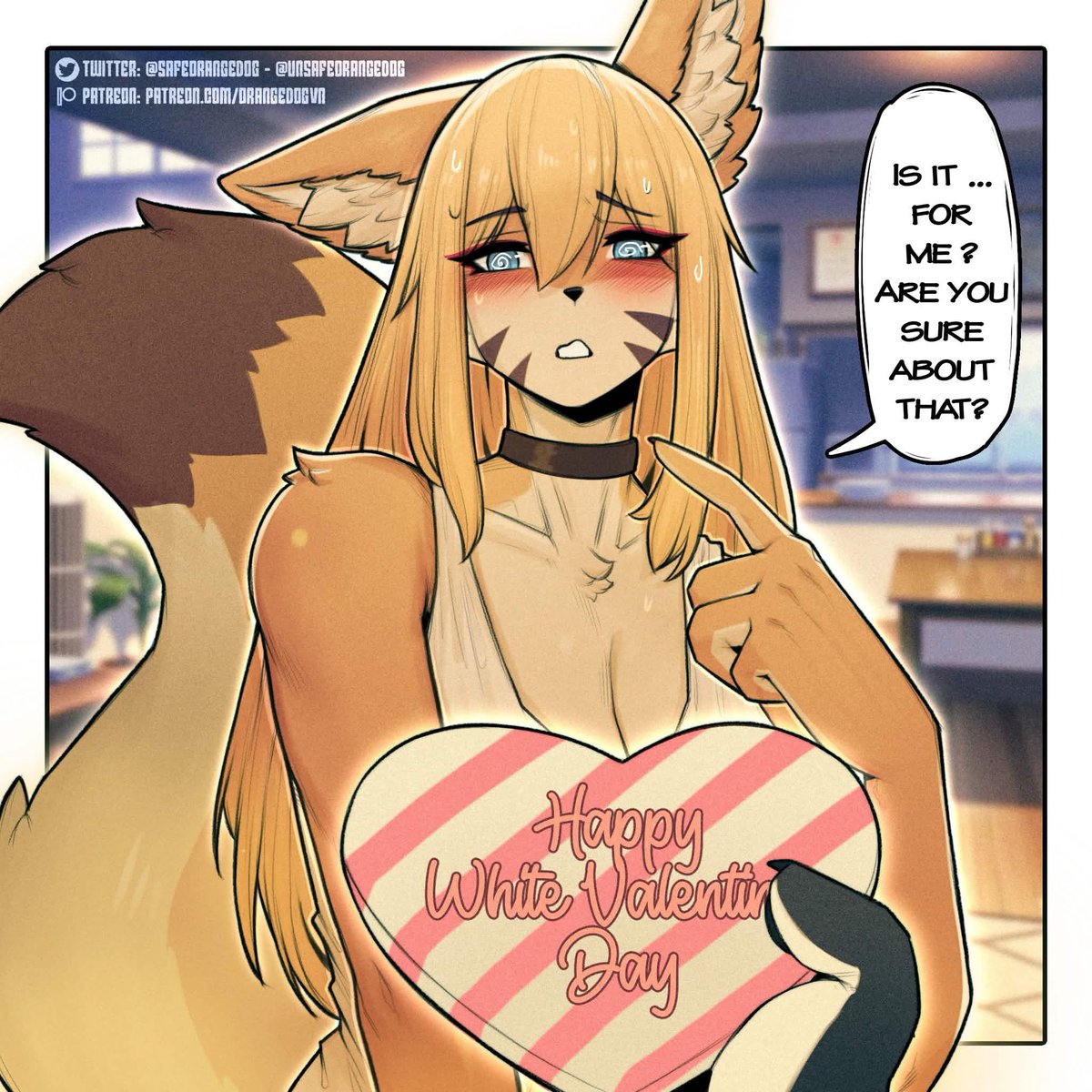 Orange Dog (Commission Closed: 5/5 🍊) tweet media