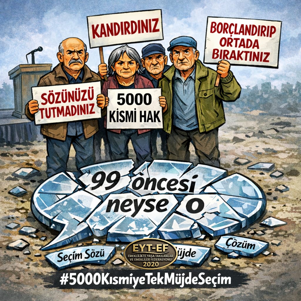 snydnc25's tweet photo. 📂8.9.99 Öncesi 👇

#5000KısmiYasadaısrarlı

O Hak;
Eninde sonunda alınacak❗

Anamızın ak sütü gibi helaldir
O masadan kaldırılacak

Davanın konusu HAKtır
Hak olan davada zafer mutlaktır

5000 Kısmi Kararlı❗
Yasada Israrlı❗
#EmekliKararlıSeçimdeısrarlı
@RTErdogan
@isikhanvedat https://t.co/EraSRZCBJL