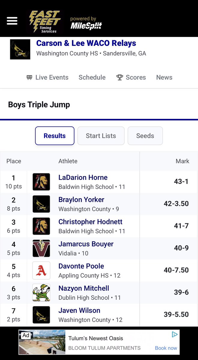 HorneLaDarion37's tweet photo. Great Meet Today 1st Place 🥇 
Triple Jump:
Jump 1 41'6.5
Jump 2 43'1 NEW PRI!!
Jump 3 42'7 #highschool #track #triplejump #AGTG https://t.co/1jI8ZQZqYh