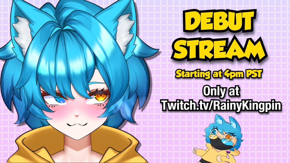 🚨VTUBER DEBUT STREAM TODAY🚨 Today is the day! Sorry about this calendar ...