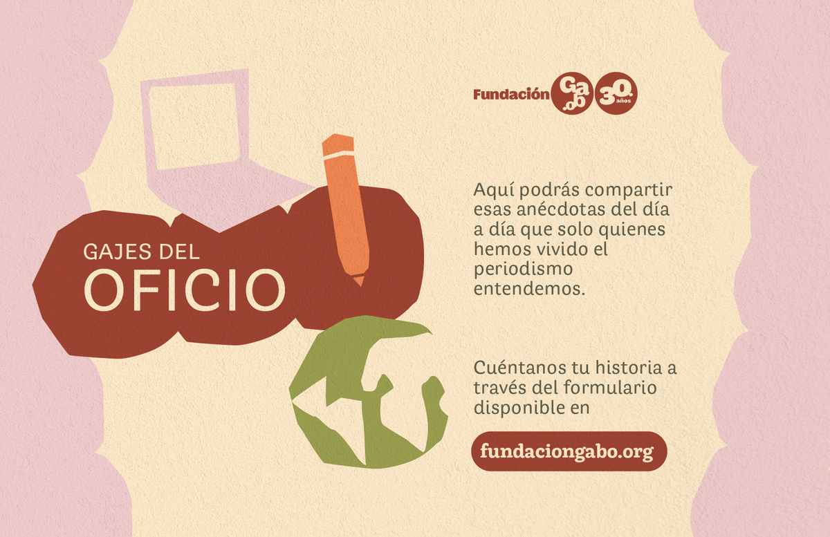 😂 Un lapsus en vivo, un micrófono apagado o una nota escrita en servilleta… sí, todos hemos pasado por eso.

¿Te suena? Compártelo en #GajesDelOficio y sé parte de esta conversación ➡️ fundaciongabo.org/es/noticias/ga…