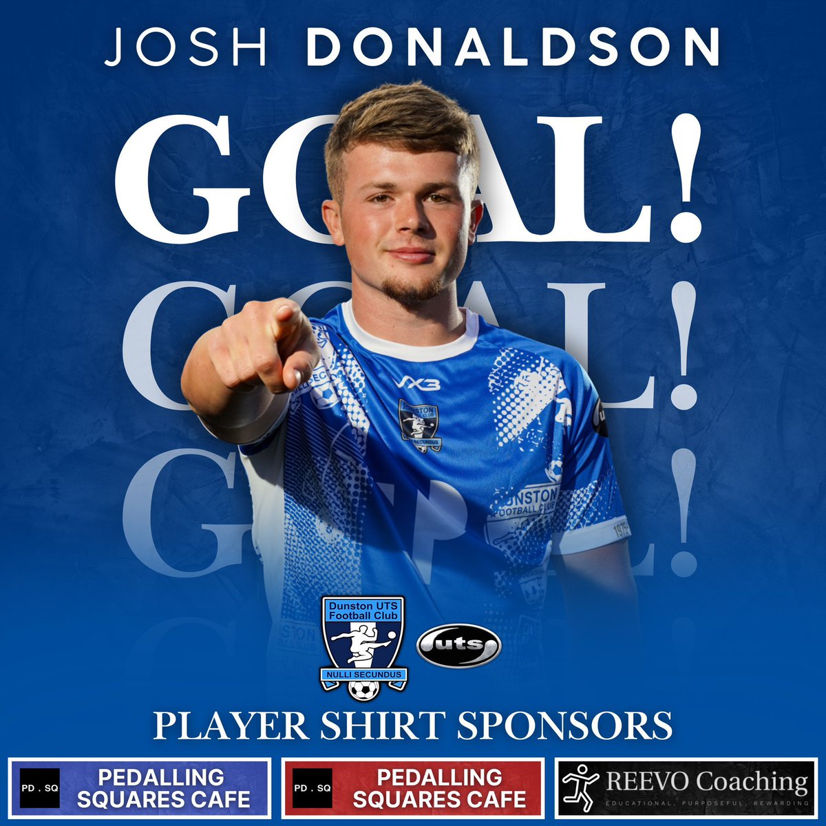 DunstonUTSFC's tweet photo. 30’ WHAT A PEN, JOSH! 😍

Donaldson places his penalty perfectly in the top right corner, leaving Lambton with no chance! 

⚔️ 0-1 🔵 | #WeAreDUTS 💙 https://t.co/0x03vk123I
