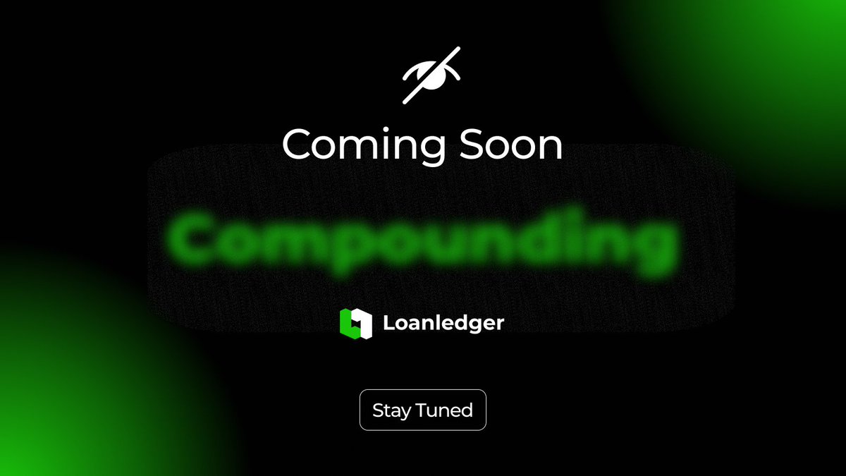 Compounding (coming soon): what to expect 

Loanledger is preparing an optional profit compounding mechanism that will allow users to reinvest earned profits into new trading cycles instead of withdrawing them.

Key points:
• Compounding will apply to profits only
• It will be