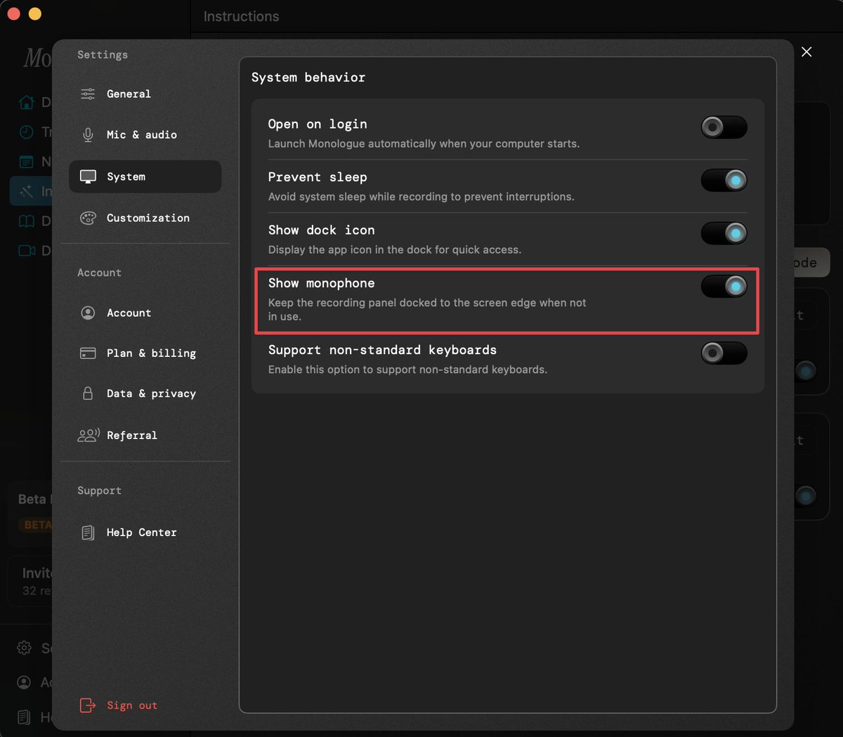 Monologue tweet media