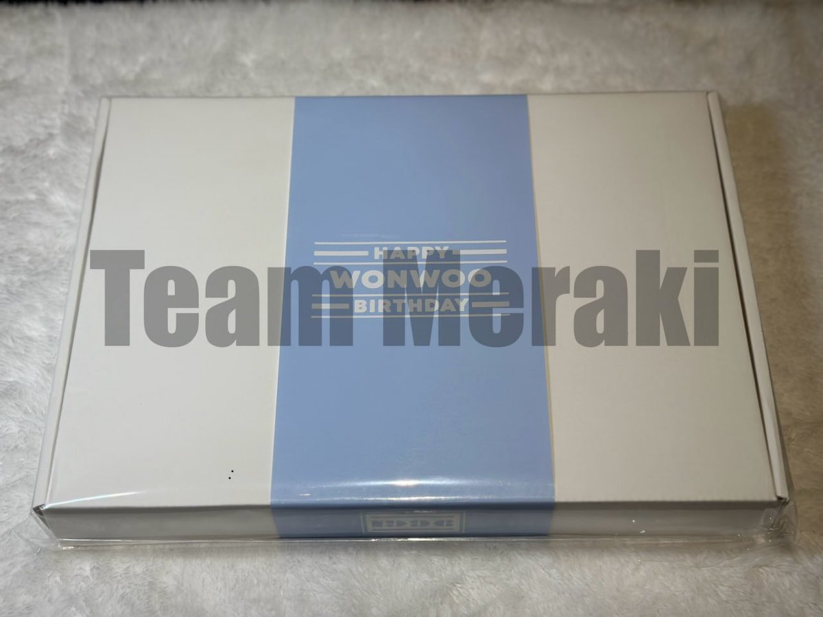 MerakiPH_17's tweet photo. [ONHAND]  

HAPPY WONWOO DAY BIRTHDAY BOX VER.2
დ ₱2,070 + LSF 
დ DOP: 5 days after reservation 
დ MOP: GCash | Paymaya | Paypal  

DM this tweet to order 💌 https://t.co/MfPUY3dZ67