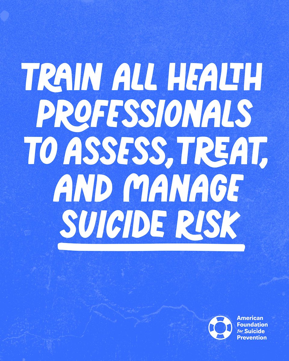 American Foundation for Suicide Prevention tweet media