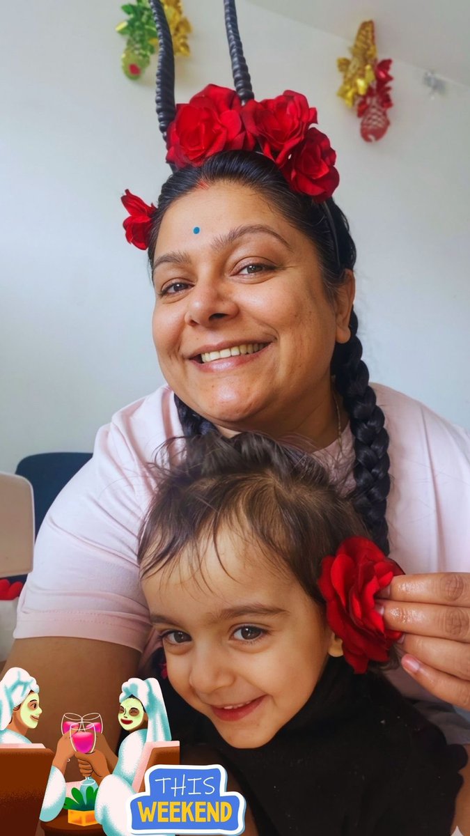 BeingReva's tweet photo. "Weekend vibes with my little bestie! 👯‍♀️ 
"मेरी दुनिया की सबसे खूबसूरत कली! 🌸 इसके साथ बिताया हर पल एक उत्सव जैसा है। माँ और बेटी का यह रिश्ता शब्दों से परे है।
😇😇😇
#MotherDaughterDuo #PureLove #MyPrincess #MomLife #Grateful #WeekendSpecial https://t.co/XdvUjor5Fz