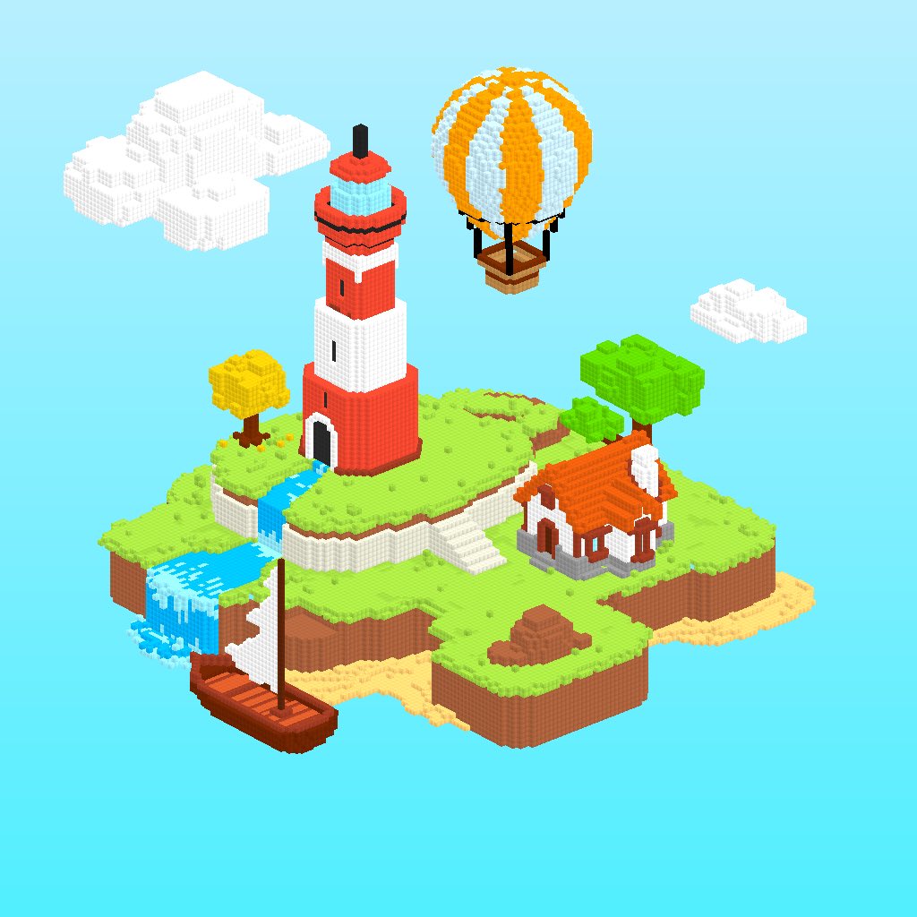 "All slinkies sorted - Lighthouse island completed! 🌟Come create your island check out Slinky Sort 3D ❤️" apps.apple.com/ec/app/pixel-s…
