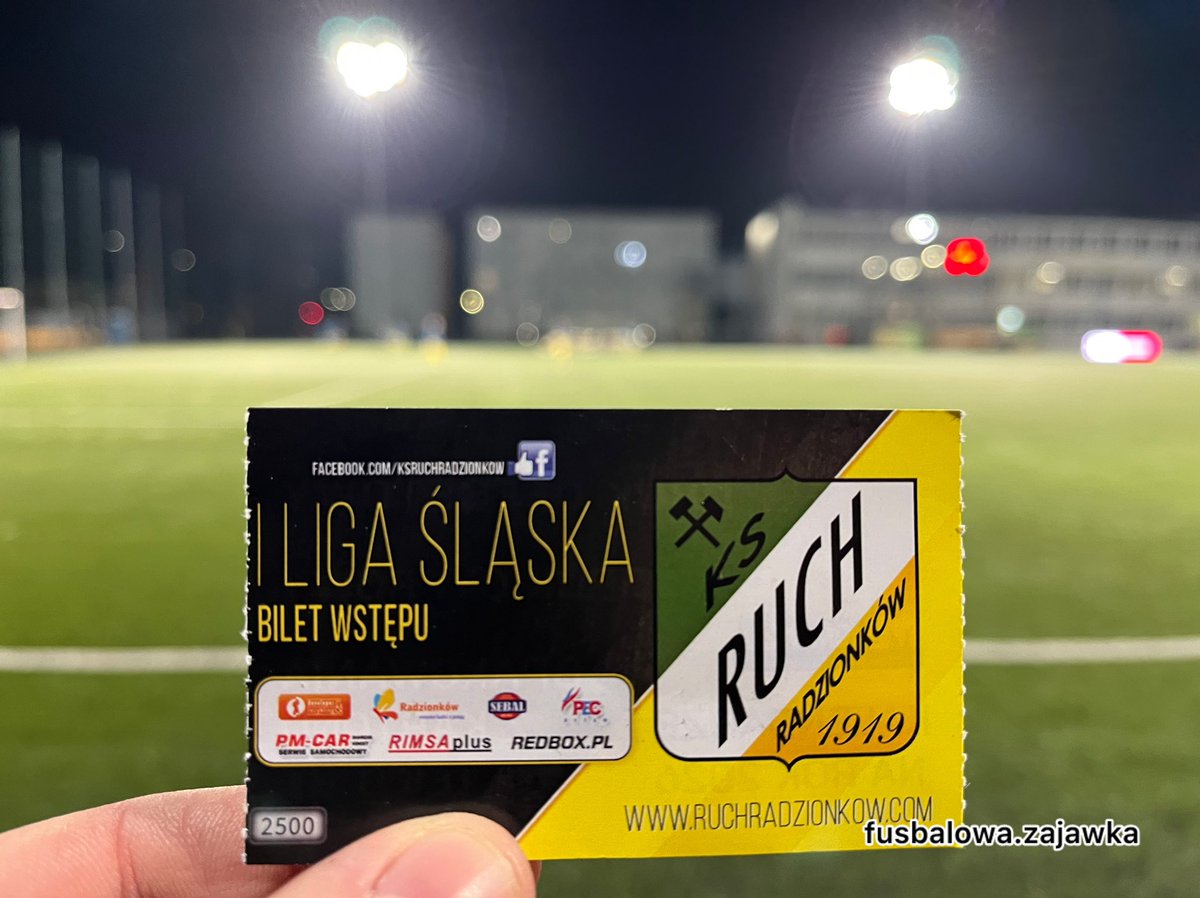 13.03.26 IV liga gr: śl: Ruch Radzionków - Gwarek Tarnowskie Góry 1:0
Cidry lepsze od Gwarka w derbach powiatu! Jedyna bramka padła dopiero w doliczonym czasie. Trybuna przepełniona, wielka kolejka do biletów, miasto żyło meczem
#groundhopping #biletnadziś