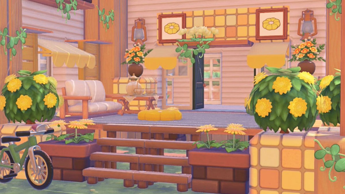 front porch progress. 🟡

#pokopia