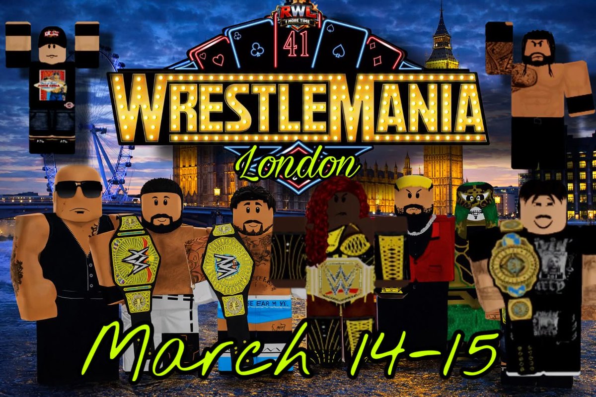 RWLOfficalX's tweet photo. Breaking News! RWL WILL HAVE A PRE SHOW ON 12:00 EST Be there! https://t.co/s1iIsSveV6