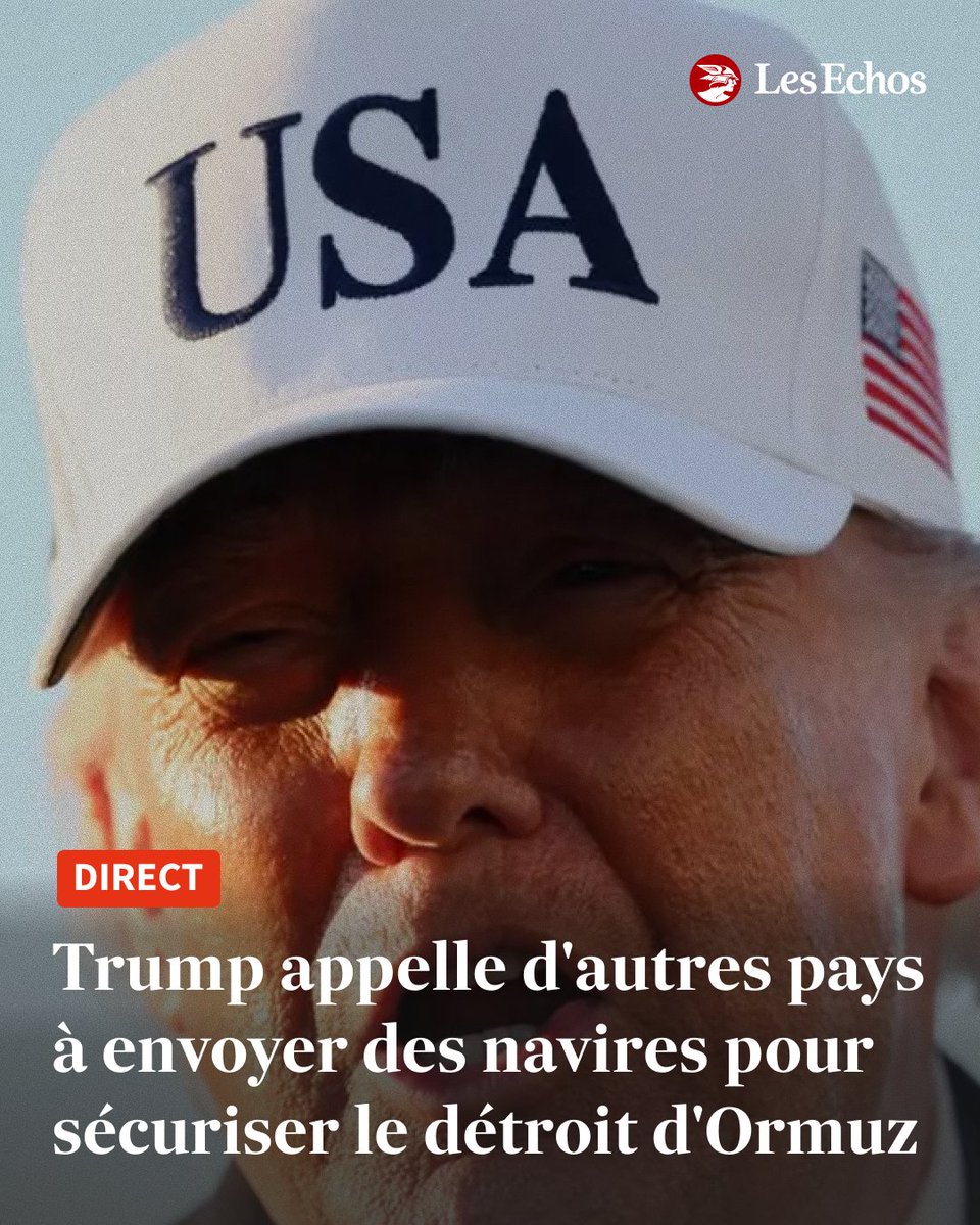 🔴 DIRECT. Alors que l'armée américaine a visé l'île de Kharg, le hub pétrolier stratégique de l'Iran, le président des Etats-Unis exhorte plusieurs pays, dont la France, à participer à la sécurisation du détroit d'Ormuz ➡️ trib.al/ZpfhPzV