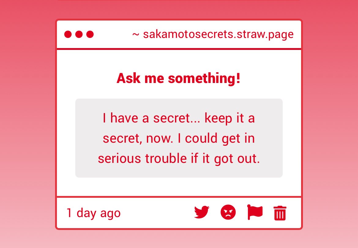SAKAMOTO SECRETS tweet media