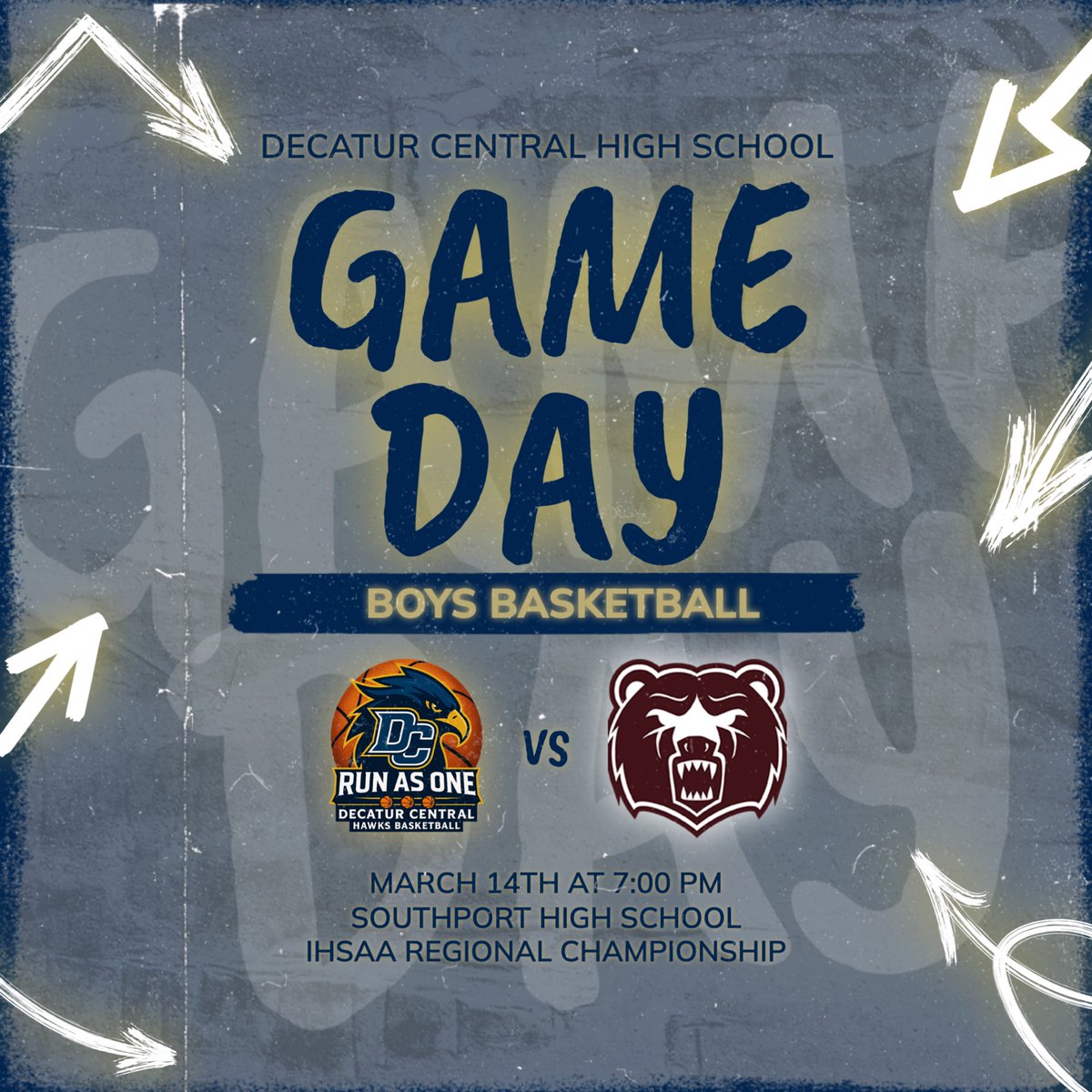 Decatur Central Basketball tweet media