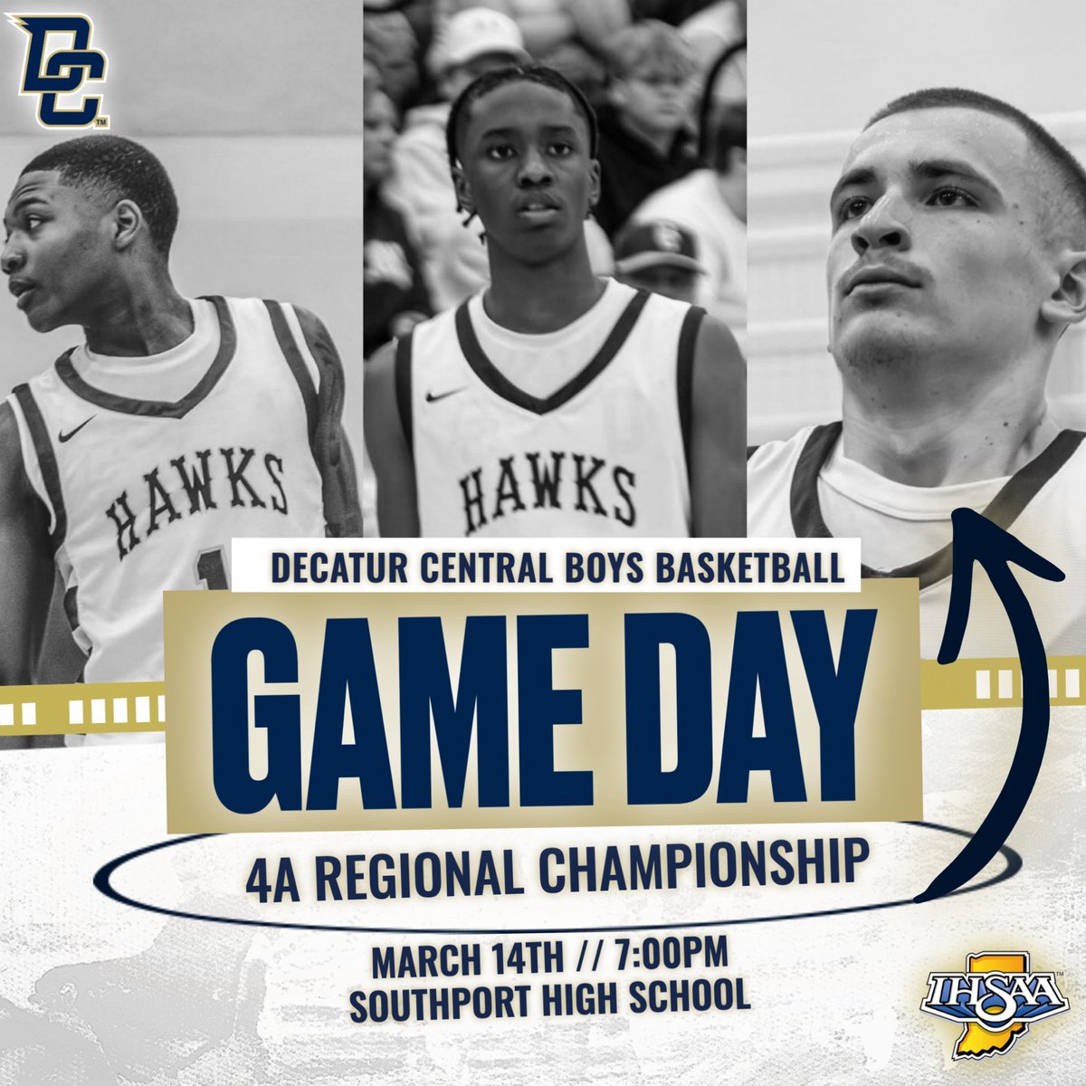 Decatur Central Basketball tweet media