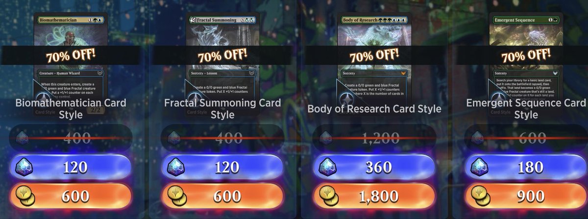 MTG Arena Daily Deals tweet media