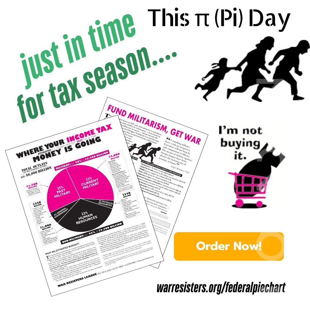 War Resisters League tweet media