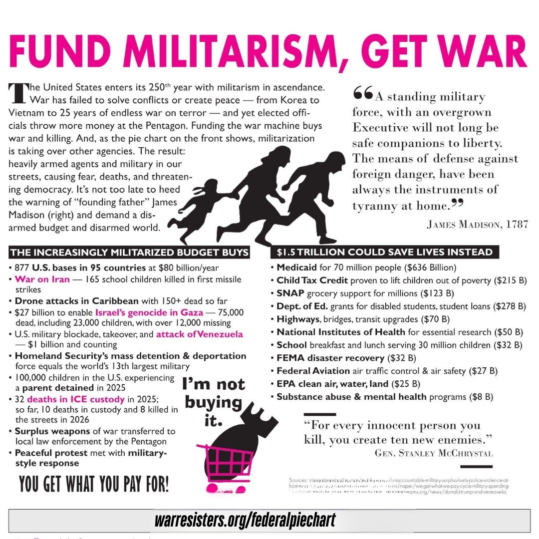 War Resisters League tweet media