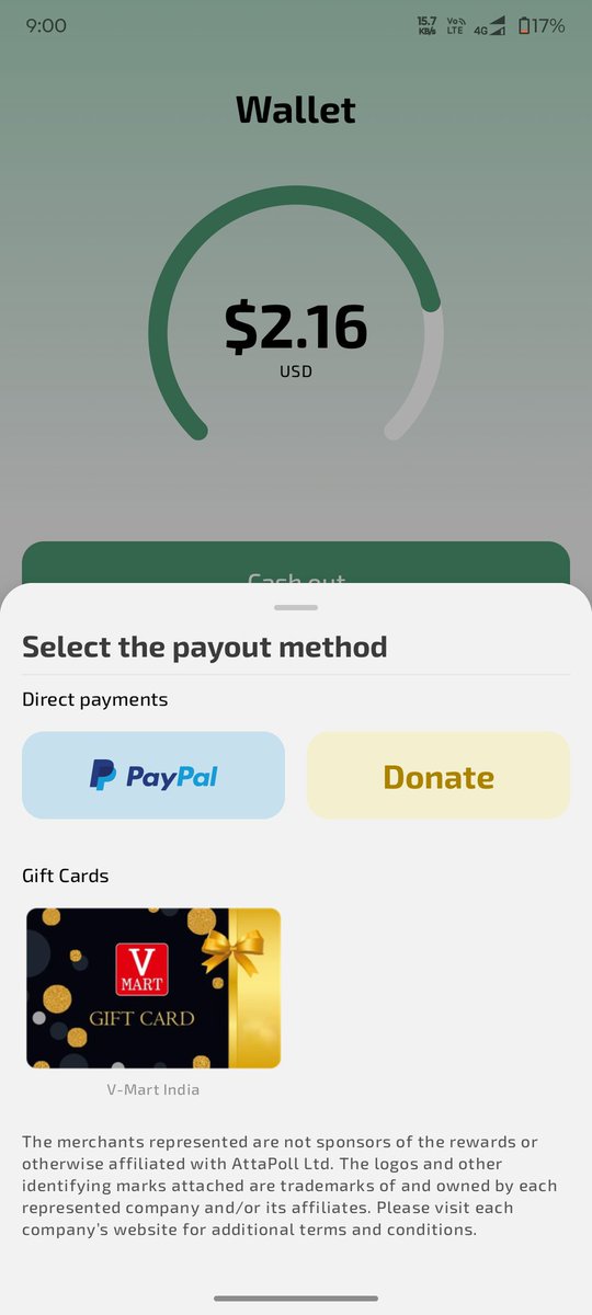 money_tg07's tweet photo. @AttaPollTeam Hello Sir , Recently I check my payment method but the previous methods are missing like flipkart gift card and more types of options what happened please reply sir https://t.co/JKMzLfiZhU