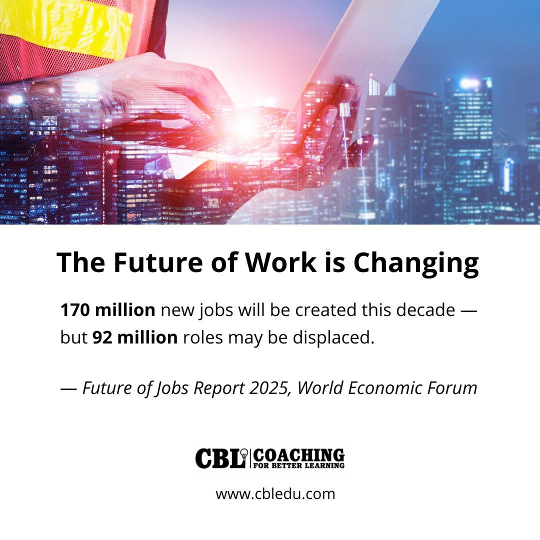 TeddyISD's tweet photo. According to the World Economic Forum, 170 million new jobs are expected to be created this decade, while many existing roles will evolve or disappear.

The takeaway isn’t fear. It’s preparation.

Which skill are you currently working to develop? 

#FutureOfWork #careergrowth https://t.co/QZCFHI38pJ