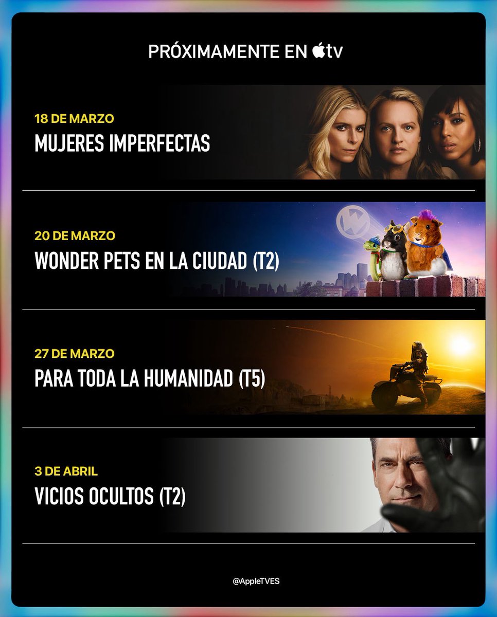 Apple TV ES  tweet media