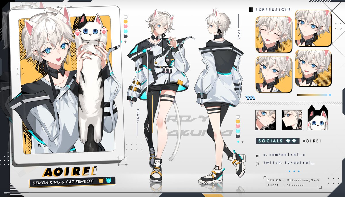 Rei🐈💙 | Debut wip tweet media