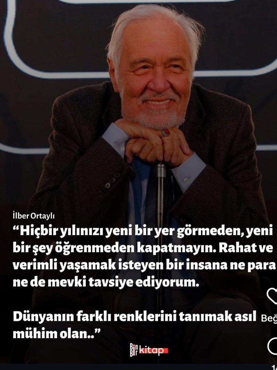gulbky's tweet photo. Hangi sözünü paylaşsam ,diğeri eksik kalır...
Devrine denk gelmek büyük şans...
Işıklar içinde uyu..🙏🥀
#ilberortaylı https://t.co/sgvIAqfEyX