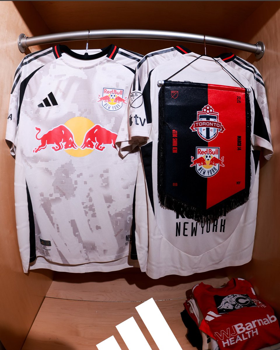 The return of the Stone kit. 🪨

#RBNY | <a href="/adidasUS/">adidas</a>