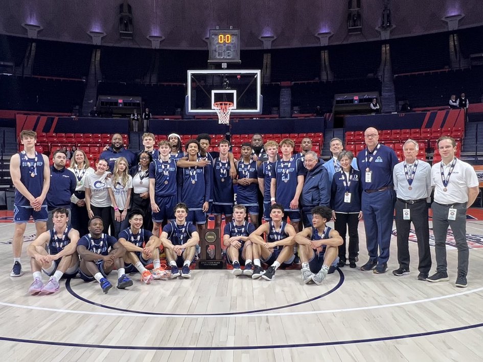 DePaul Prep MBB tweet media