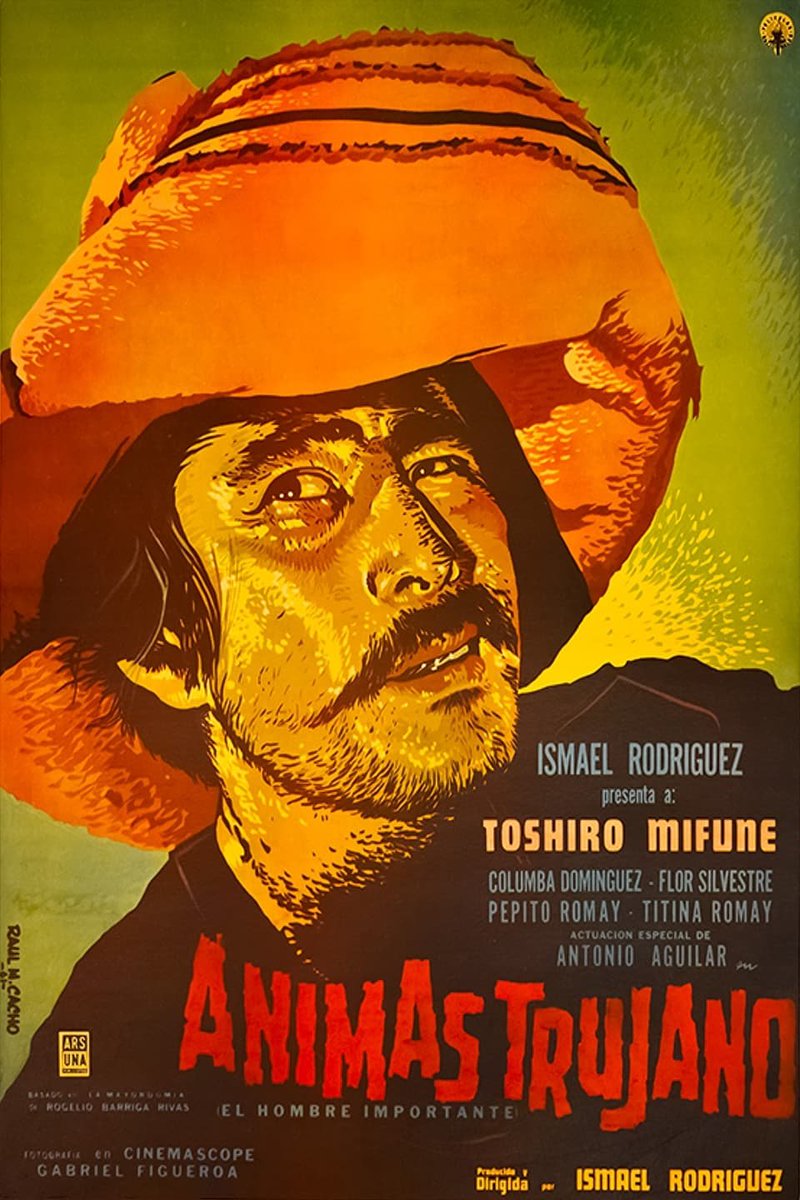 Just learned about Animas Trujano, an Academy Award nominated Mexican film, starring Toshiro Mifune, who does not speak Spanish, so he delivered his lines phonetically and was dubbed over by Narciso Busquets and their results were so good people assumed he learned Spanish for it!