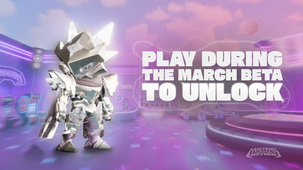 Masters of Mayhem: OPEN BETA 28th MARCH! tweet media