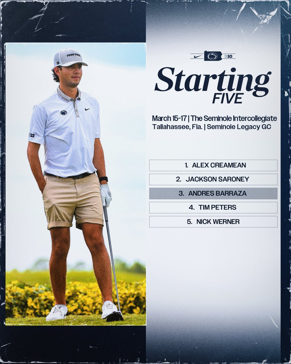 Penn State Men’s Golf tweet media