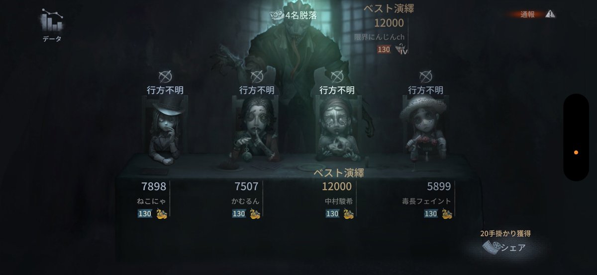 3/14(土)クラン外交流戦　vs SG戦隊様

結果は1-0で勝利することが出来ました✨✨

HATらしさ全開のBP、試合展開でした！

SG戦隊様、対戦ありがとうございました🎀🎀