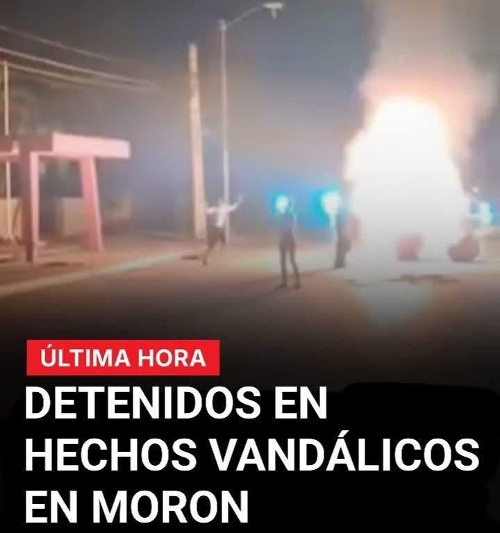 En la medianoche del sábado, un grupo de personas, se desplazaron en la ciudad de Morón. Lo que en un inicio transcurrió de manera pacífica, derivó en hechos vandálicos contra la sede del CMPCC. Las fuerzas del MININT continúan las investigaciones para esclarecer lo sucedido.