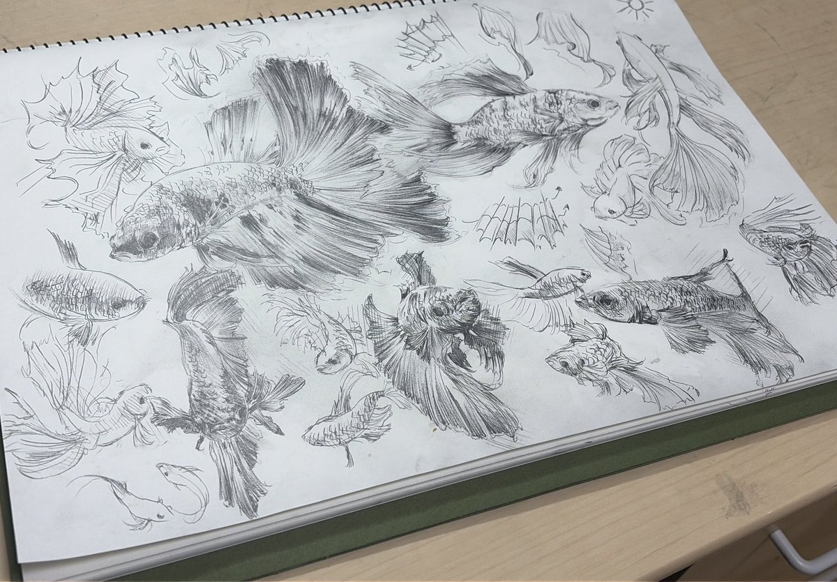 rin__acryl's tweet photo. 受験と関係ない絵を、やらなきゃいけないことに飽きたり疲れたりした時にバーって描いてまた作業に戻るってことをしてたりした https://t.co/sBq8VMLwWb
