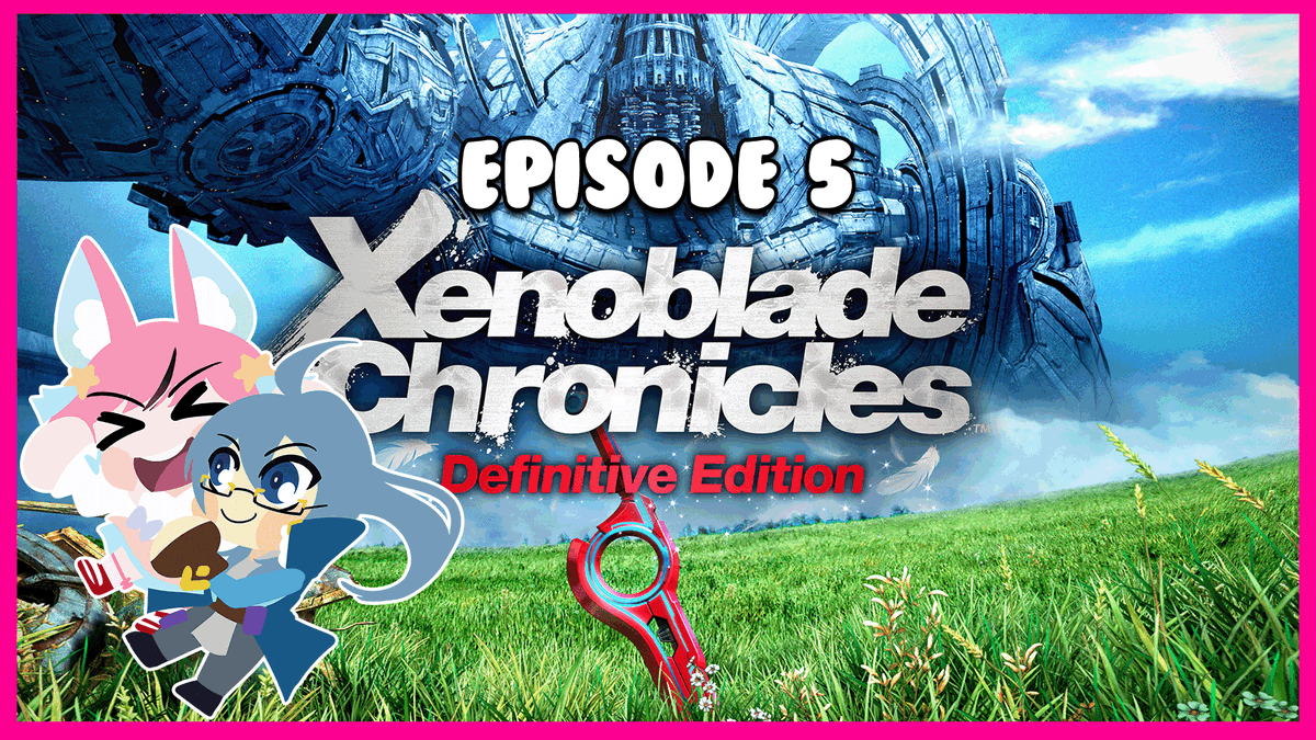 it's time for episode 5 of Xenoblade! It's time to meet Metal Face outside Galahad Fortress for his scheduled pumelling 

happening now on both of my channels!!