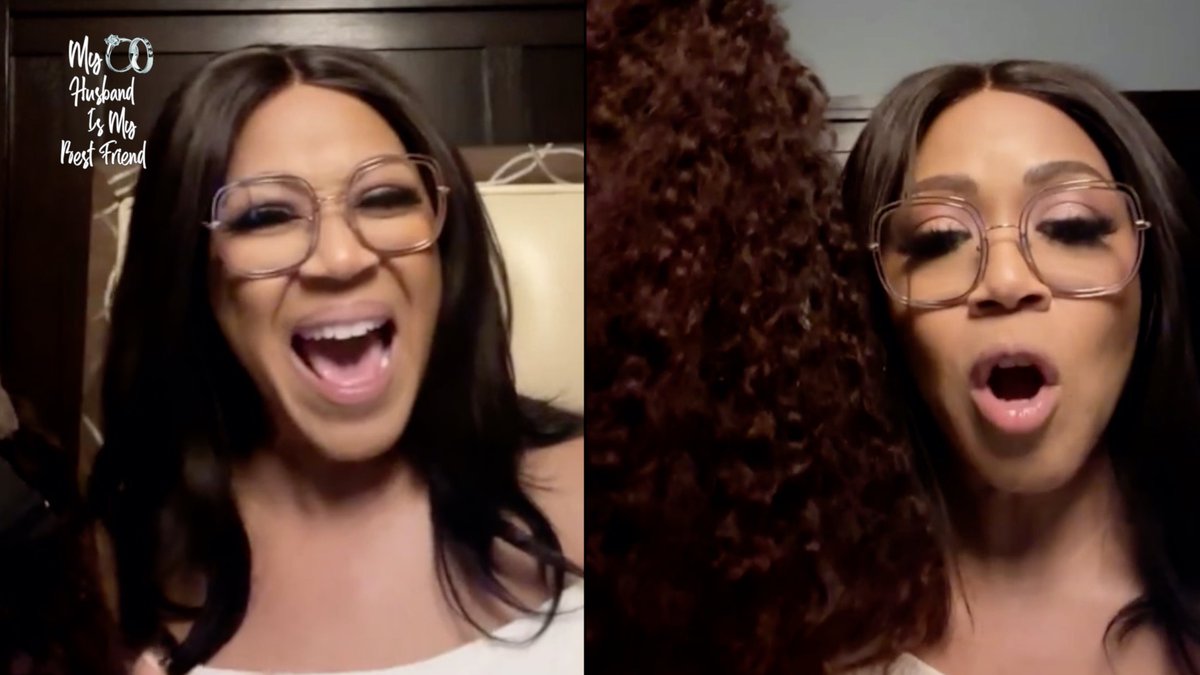 BlackInkChi's tweet image. SEE VIDEO HERE: youtu.be/7r_nMW5XIhA

"Imma Thief" Erica Campbell Snaps After Sister Accused Her Of Stealing Custom Wig! 💁🏽‍♀️

#ericacampbell #wig #marymary